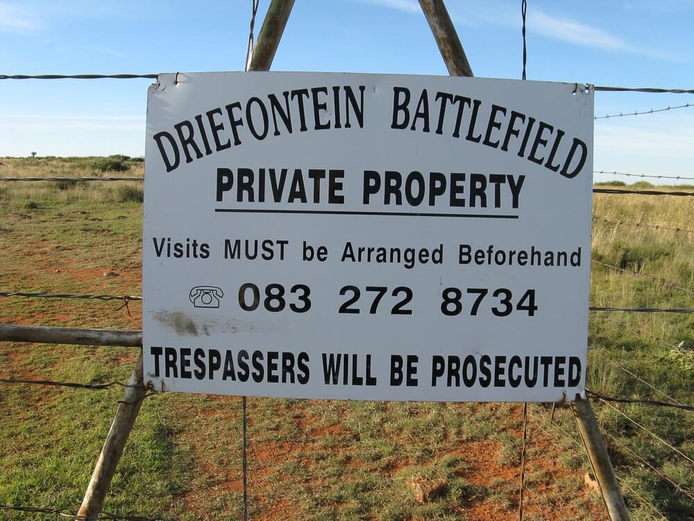 Driefontein Entrance